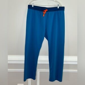 Figs Medical Straight Leg Blue Pants Size XL Petite